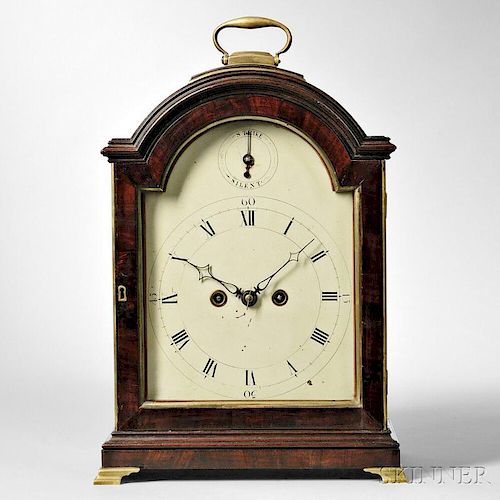 Pennsylvania Mahogany Bracket Clock