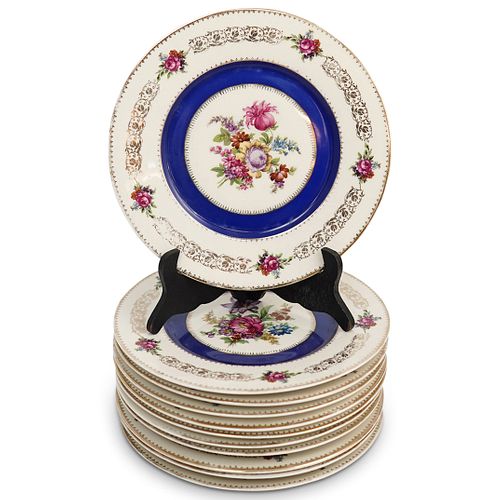 (11Pc) Czechoslovakia Porcelain Dish Set