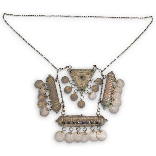 Antique islamic Amulet Ceremonial Necklace