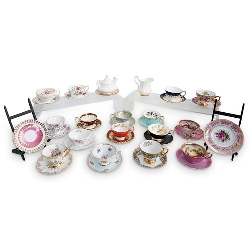 (35Pc) Collection of Porcelain Tea Cups