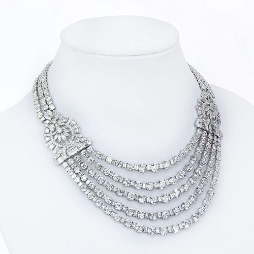 168 Ct Diamond Necklace