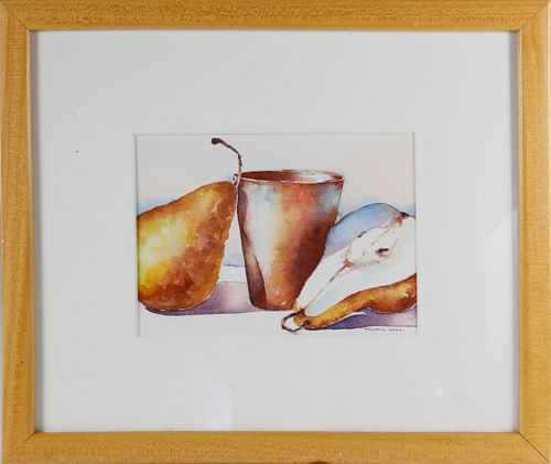 Katie Trinkle-Legge Watercolor on Paper "Pears"
