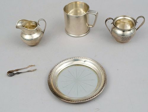 Lot 5 Sterling Silver Table Articles Inc Tiffany