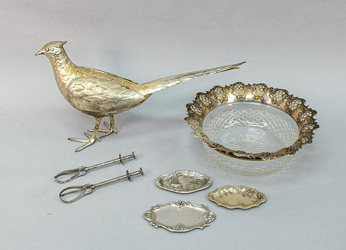 Group of Silverplate Serving Articles