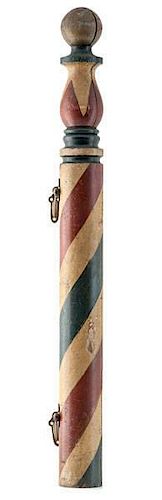 Barber's Pole in Original Paint 