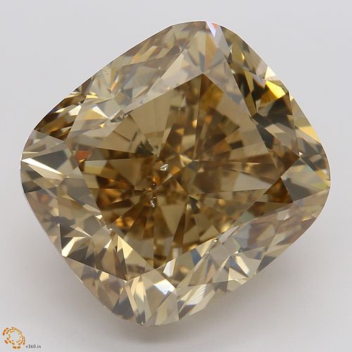 8.01 ct, Natural Fancy Dark Orange Brown Even Color, SI1, Cushion cut Diamond (GIA Graded), Appraised Value: $84,800 