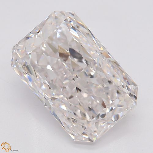 3.02 ct, Natural Faint Pink Color, FL, TYPE IIA Radiant cut Diamond (GIA Graded), Appraised Value: $419,700 