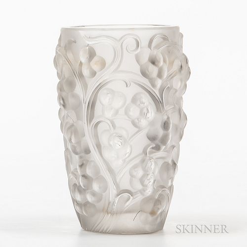 Rene Lalique Raisins Vase