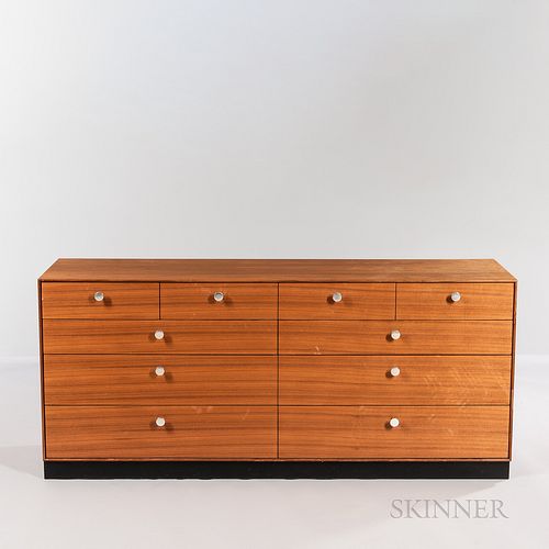 George Nelson (1908-1986) for Herman Miller Low Chest of Drawers