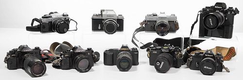 Canon and Nikon Camera Assortment