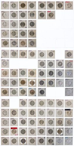 Walking Liberty and Franklin 50c Partial Sets