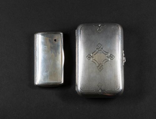 Two Silver Boxes