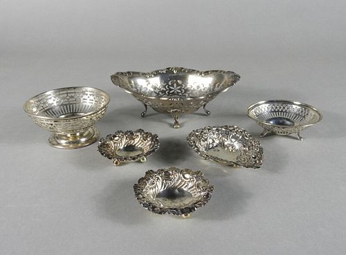 Sterling Silver Small Nut Dishes