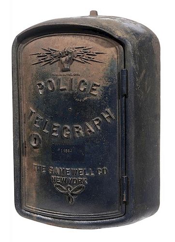 Vintage Police and Telegram Call Box