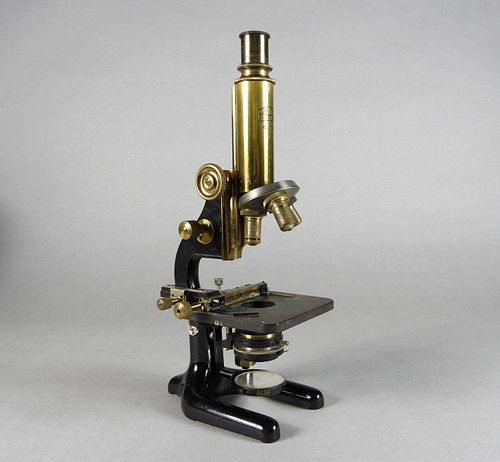 Carl Zeiss Jena Monocular Microscope
