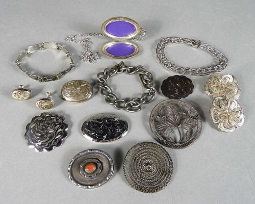 Group of Sterling Jewellery