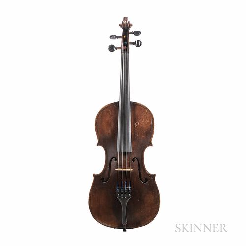 Saxon Violin, 19th Century