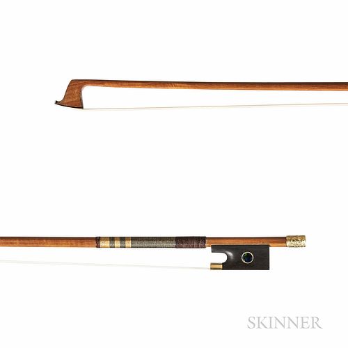 Gold-mounted Violin Bow, Henryk Kaston