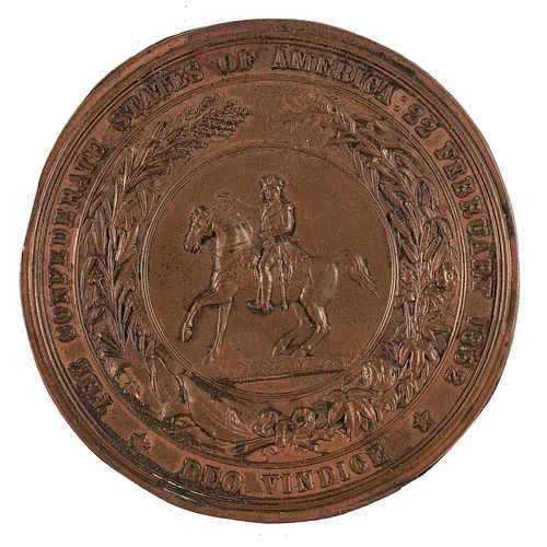 [CIVIL WAR]. The Great Seal of the Confederate States of America. [Ca 1872].