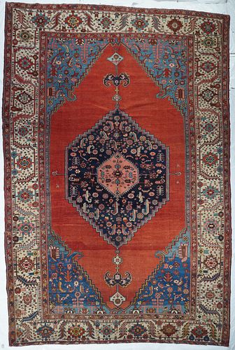 Antique Persian Bakhshaish, 9'5" x 14'1