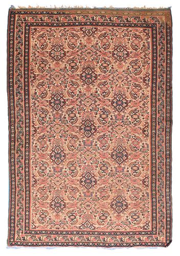 Antique Persian Senneh Kilim, 4'7'' x 6'8''