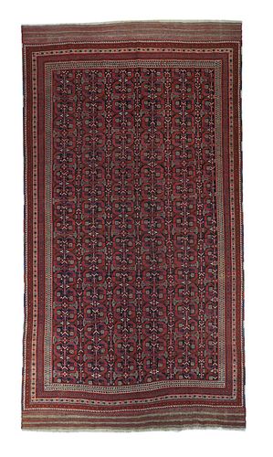 Antique Persian Afshar, 6'7" x 11'2'