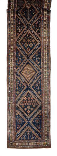 Antique North West Persian Long Rug, 3'8" x 15'11"