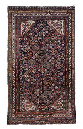 Antique Persian Qashqai, 4'6" x 8'2"