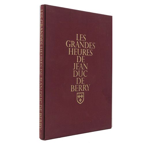 Marcel Thomas (intr.) - Les Grandes Heures de Jean duc de Berry. Londres: Thames and Hudson, 1971.  Edición Facsimilar.