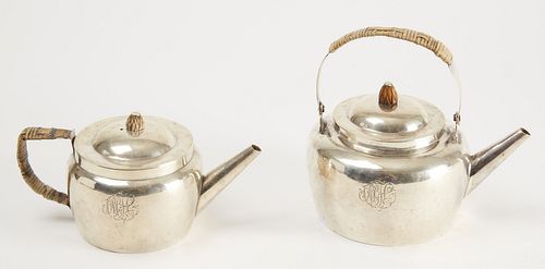 Sterling Coffee and Tea Pots