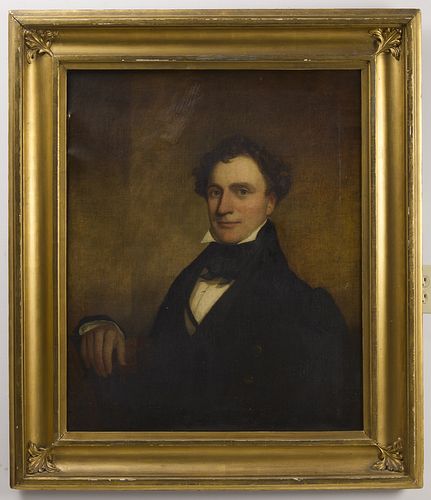 Large Framed Portrait of a Man
