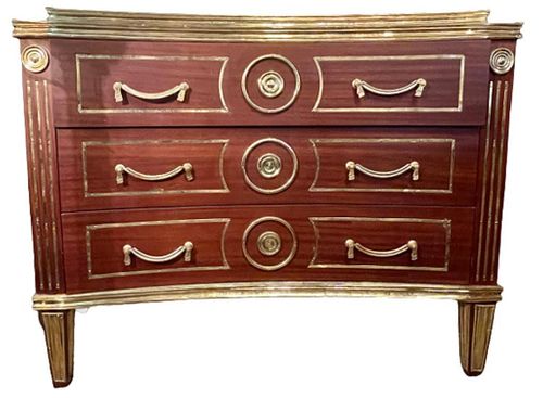 Baltic or Russian Neoclassical Commode Inverted.