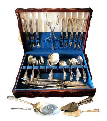 Assorted 77 Pc. Stainless Steel Silverware
