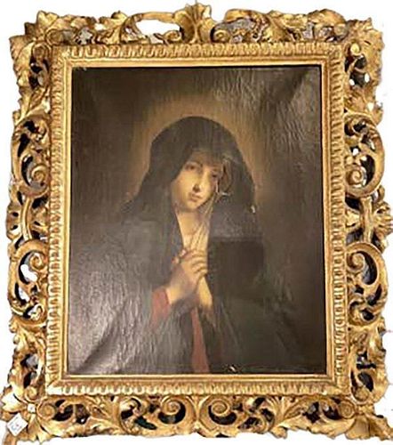 Oil on Canvas - Praying Mater Dolorosa