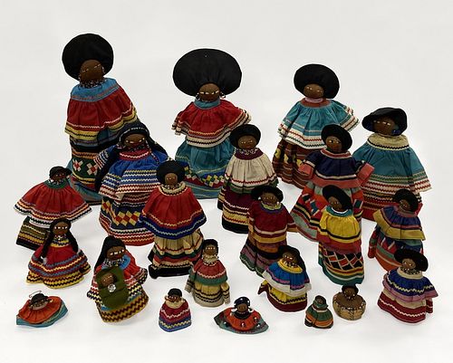 Collection 18 Seminole Dolls