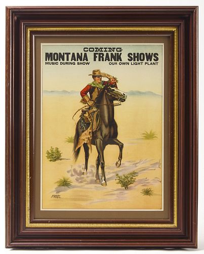 Montana Frank Shows Poster