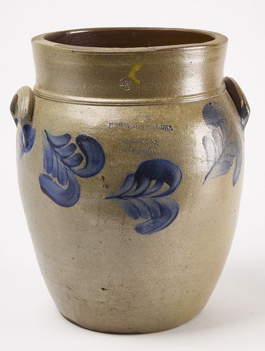 Early Philadelphia Stoneware Jar