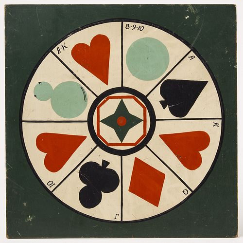 Suit of Cards Gameboard - 1910