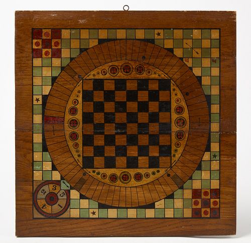 Gameboard with Multiple Games