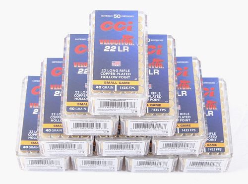 CCI .22 Long Rifle Ammo 500 Round Collection