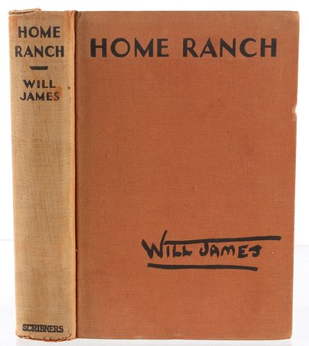 1935 1st Edition Home Ranch by Will James