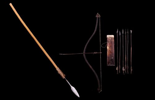Collection of San Bushman Hunting Tools c mid 1900