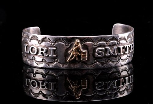 Sterling Silver 'Lori Smith' Rodeo Bracelet