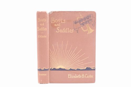 Boots and Saddles by Elizabeth Custer 1885 1st Ed.