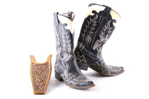 Western Boots by Border Economy & Boot Jack