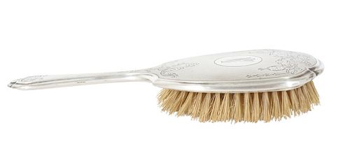 Antique Sterling Silver Brush