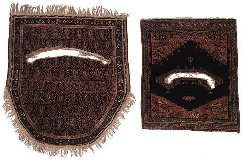 Two Persian Saddle Covers