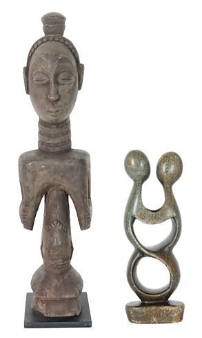 Two African Figural Works