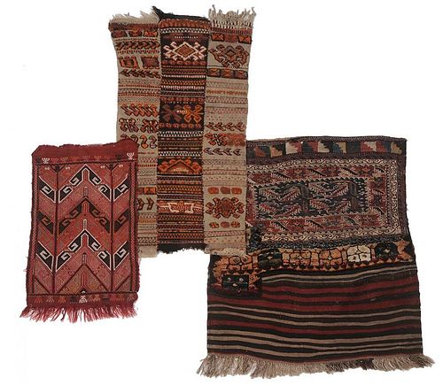 Three Hand Woven Textiles
