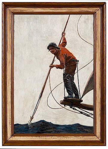 Young Whaler by H.J. Peck 
